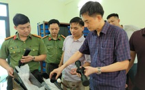 Bắt nghi phạm tàng trữ, vận chuyển trái phép hơn 1 tấn đạn chì, nhiều vũ khí, vật liệu nổ
