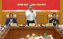 Chủ tịch nước Tô Lâm, Thủ tướng Phạm Minh Chính dự Hội nghị Quân ủy Trung ương
