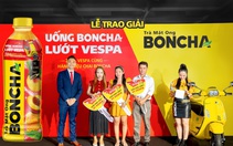 Trà mật ong Boncha trao 3 xe Vespa cho khách hàng