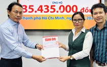 Thầy trò Trường THCS-THPT Thái Bình ủng hộ đồng bào vùng bão lũ