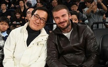 David Beckham và Thành Long thân thiết