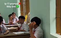 Nam sinh ngầu nhất lớp khi có 'iPhone 17'