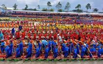 Tạm dừng tàu ghe qua lại sông Maspéro để phục vụ giải đua ghe Ngo