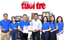 Nhóm thiện nguyện nhờ Tuổi Trẻ gửi tấm lòng về miền Trung yêu thương