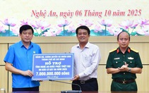 TP.HCM hỗ trợ Nghệ An 7 tỉ đồng khắc phục hậu quả bão Bualoi