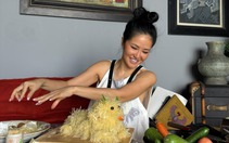 Hồng Nhung làm chó bưởi Trung thu, Tiểu Vy hóa chị Hằng nhưng giọng hát lạ lắm