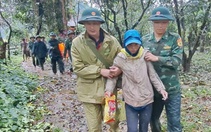Giải cứu một phụ nữ bị mắc kẹt trong rừng hơn 24 giờ do mưa lũ