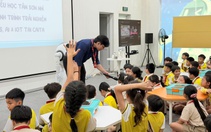 Học sinh tiểu học tìm hiểu về AI tại Khu công nghệ cao TP.HCM