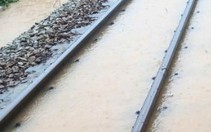 Ngập đường sắt Bắc - Nam đoạn qua Khánh Hòa, nhiều đoàn tàu tạm dừng lộ trình
