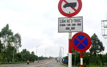 Vẫn giữ biển cấm xe 3 trục trên cầu Rạch Miễu dù Rạch Miễu 2 đã thông xe