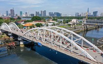Năm nay 120 tuổi, cầu Tân Thuận 1 'chịu cảnh' hạn chế xe tải và xe khách để bảo đảm an toàn