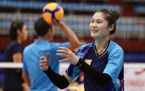 Ngắm các chân dài bóng chuyền nữ Việt Nam tập luyện hăng say cho SEA Games
