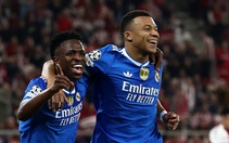 Mbappe ghi bốn bàn trong chiến thắng của Real Madrid