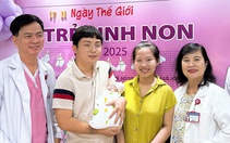 Kỳ tích tại Bệnh viện Hùng Vương: Cứu sống bé gái sinh non 23 tuần, nặng 640 gram