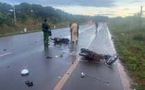 Tai nạn xe máy: 2 người chết, 2 người bị thương nặng
