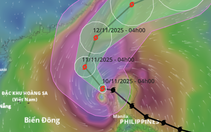 Bão Phượng Hoàng vào Biển Đông, trở thành cơn bão số 14