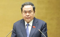 Chủ tịch Quốc hội Trần Thanh Mẫn phát biểu bế mạc kỳ họp thứ 10