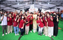 Buổi tác nghiệp thú vị của sinh viên tại Ngày của Phở 2025