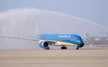 Máy bay Boeing 787 đã hạ cánh an toàn xuống sân bay Long Thành lúc 16h hôm nay