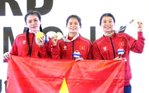 Ba chị em ruột ở Huế làm điều lịch sử ở môn vật SEA Games 33