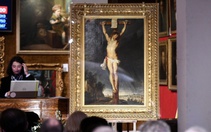 Bức tranh Chúa Jesus trên thập giá thất lạc 4 thế kỷ được đấu giá 2,7 triệu USD