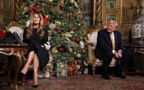 Tổng thống Trump và vợ hóa thân thành 'tổng đài viên' cho thiếu nhi dịp Giáng sinh