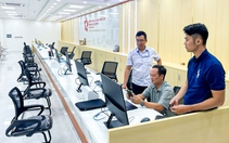 Bên trong Trung tâm Phục vụ hành chính công TP.HCM trước ngày chính thức tiếp nhận hồ sơ
