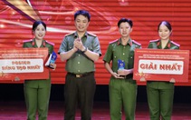 Sinh viên làm tiểu phẩm góp phần đẩy lùi tội phạm mua bán người