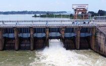 Đỉnh triều sông Đồng Nai xuống thấp, Thủy điện Trị An xả lũ điều tiết hồ chứa lần 3