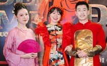 Midu cùng dàn sao xuất hiện rạng rỡ tại thảm đỏ phim 'Đèn âm hồn'