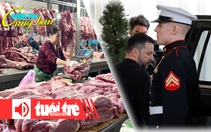 Điểm tin 18h: Giá thịt heo tăng nóng; Châu Âu khuyên Ukraine hàn gắn với Mỹ