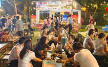 Người dân TP.HCM ùn ùn đổ về lễ hội ẩm thực Saigontourist Group 2025