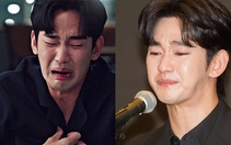 Kệ Kim Soo Hyun khóc nức nở, dân mạng chỉ quan tâm đến... kem nền
