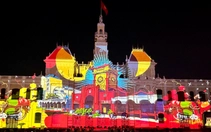 Bữa tiệc nghệ thuật 3D mapping rực rỡ mở màn chuỗi hoạt động 'Sắc màu thành phố Bác'