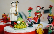 Ăn bánh cuốn, nem chua, cốm Vòng ở Lễ hội quà tặng du lịch Hà Nội
