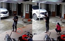 Vợ cười khoái chí khi nhặt được tiền rơi của chồng