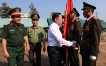 Trưởng Ban Tuyên giáo và Dân vận Trung ương thăm, động viên lực lượng công an diễu binh