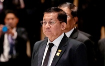 Thống tướng Myanmar Min Aung Hlaing công du Thái Lan giữa bộn bề hậu động đất