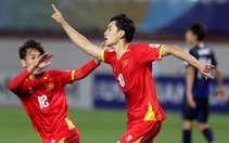 Tiền đạo U17 Việt Nam kiểm tra doping sau khi ghi bàn vào lưới U17 Nhật Bản