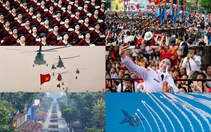 Những hình ảnh đẹp ghi dấu đại lễ 30-4