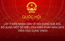 5 bước lấy ý kiến nhân dân sửa đổi Hiến pháp năm 2013 trên VNeID