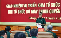 Bộ Quốc phòng giao nhiệm vụ triển khai tổ chức quân sự địa phương