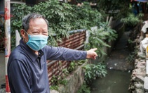 Chủ tịch Hà Nội chỉ đạo kiểm tra vụ mương nước ô nhiễm chảy giữa khu dân cư thủ đô khiến dân bức xúc