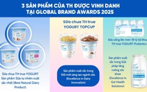 TH true YOGURT ghi dấu ấn mạnh mẽ tại Global Brand Awards 2025