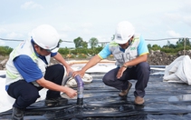 Đưa công nghệ hút chân không vào làm cao tốc Cần Thơ - Cà Mau cả ngày lẫn đêm
