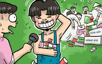 Lượm hàng giả từ bãi rác về tặng vợ