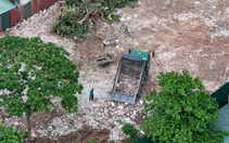 Lợi dụng sắp xếp đơn vị hành chính để đổ thải, san gạt chóng vánh đất nông nghiệp