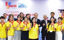 Sinh viên Trường đại học Cửu Long học 'Làm báo cùng Tuổi Trẻ'