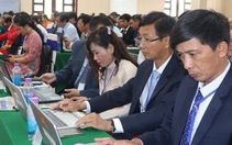 Một xã ở Quảng Ngãi tổ chức đại hội Đảng bộ 'không giấy'