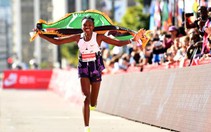 Kỷ lục gia marathon thế giới Chepngetich bị tạm đình chỉ thi đấu vì doping